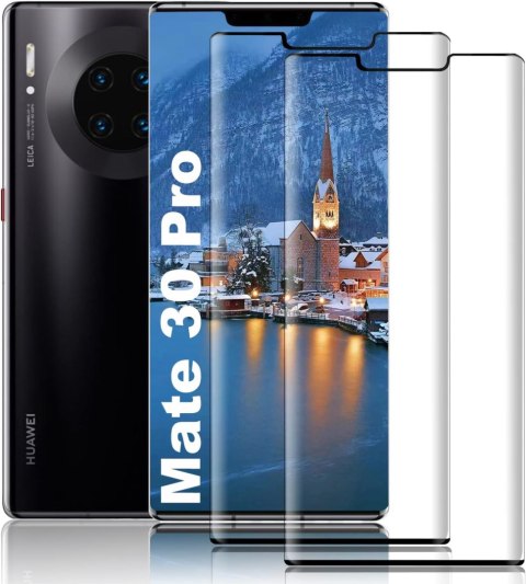 2x SZKŁO HARTOWANE HUAWEI MATE 30 PRO WYSOKA OCHRONA WYTRZYMAŁE