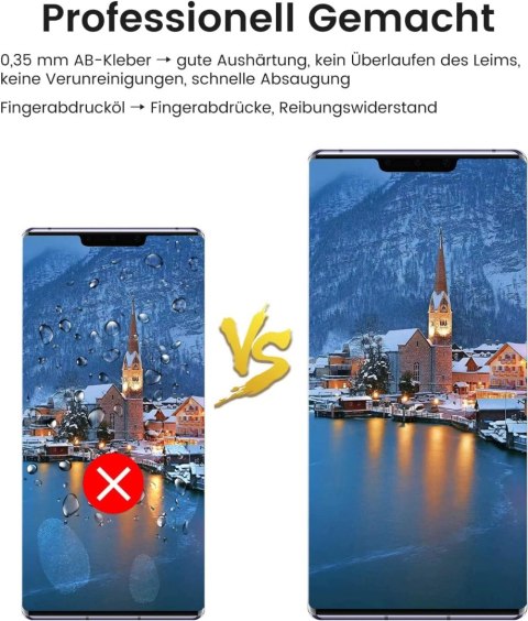 2x SZKŁO HARTOWANE HUAWEI MATE 30 PRO WYSOKA OCHRONA WYTRZYMAŁE