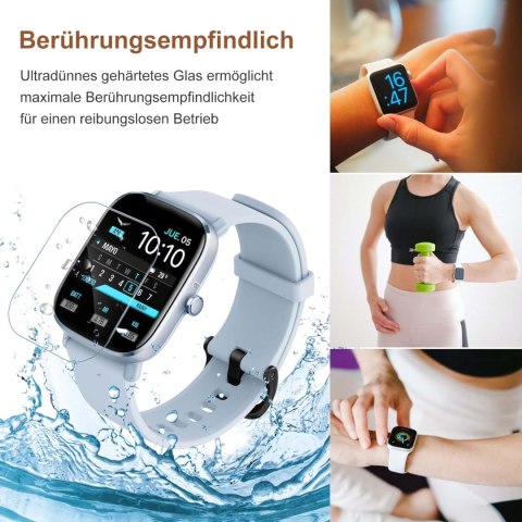 4X FOLIA OCHRONNA NA AMAZFIT GTS 2 MINI WYSOKA OCHRONA WYTRZYMAŁA