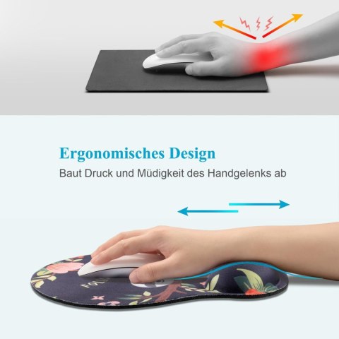 ERGONOMICZNA PODKŁADKA POD MYSZ WILK FAZY KSIĘŻYCA 23x25cm ERGONOMICZNA PODKŁADKA POD MYSZ WILK FAZY KSIĘŻYCA 23x25cm
