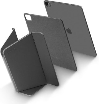 ETUI APPLE IPAD AIR 11 2024 / IPAD PRO 11 2022 CZARNE ZAMYKANE Z KLAPKĄ