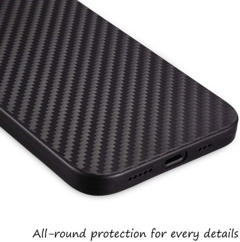 ETUI APPLE IPHONE 12 / 12 PRO CZARNE CARBON WYTRZYMAŁE SOLIDNE OCHRONNE ETUI APPLE IPHONE 12 / 12 PRO CZARNE CARBON WYTRZYMAŁE SOLIDNE OCHRONNE