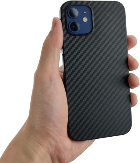 ETUI APPLE IPHONE 12 / 12 PRO CZARNE CARBON WYTRZYMAŁE SOLIDNE OCHRONNE ETUI APPLE IPHONE 12 / 12 PRO CZARNE CARBON WYTRZYMAŁE SOLIDNE OCHRONNE