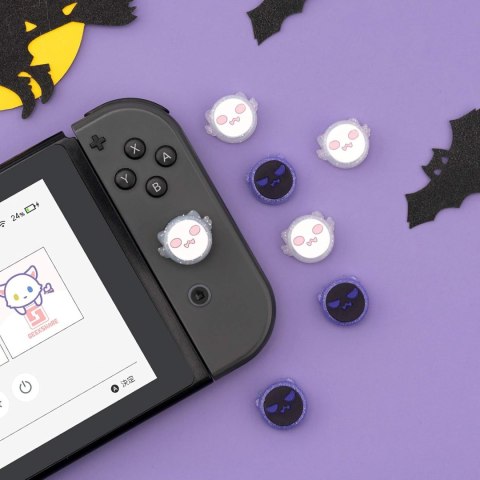 GUMKI NAKŁADKI PRZYCISKI NINTENDO SWITCH LITE OLED SILIKONOWE DUSZKI x4