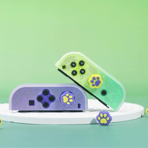 GUMKI NAKŁADKI PRZYCISKI NINTENDO SWITCH LITE OLED SILIKONOWE KOCIE ŁAPKIx4