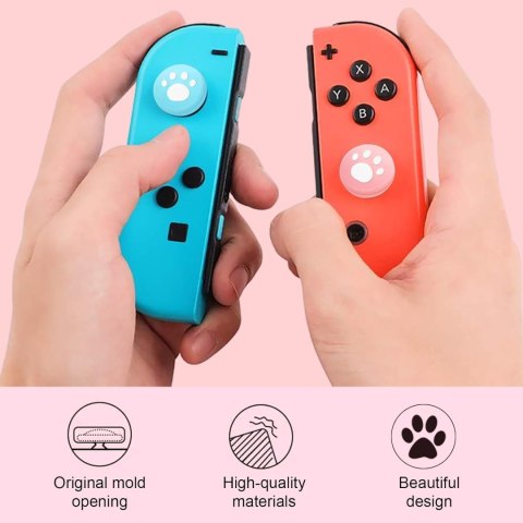 NAKŁADKI ANALOG NA JOYSTICK Ps4 Ps3 Ps2 Xbox One 360 Nintendo kolorowe 8szt