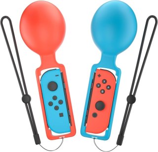 UCHWYT MARAKSY JOY-CON JOYCON NINTENDO SWITCH SAMBA NIEBIESKI CZERWONY 2szt