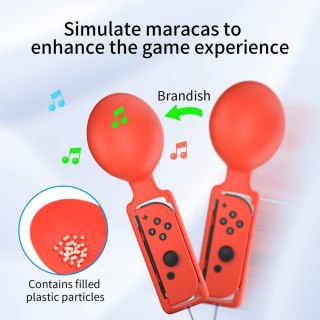 UCHWYT MARAKSY JOY-CON JOYCON NINTENDO SWITCH SAMBA NIEBIESKI CZERWONY 2szt