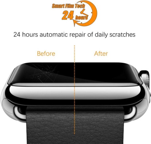 6X FOLIA OCHRONNA NA APPLE WATCH SERIES 6/5/4/SE 40MM SERIES 4/3 38MM