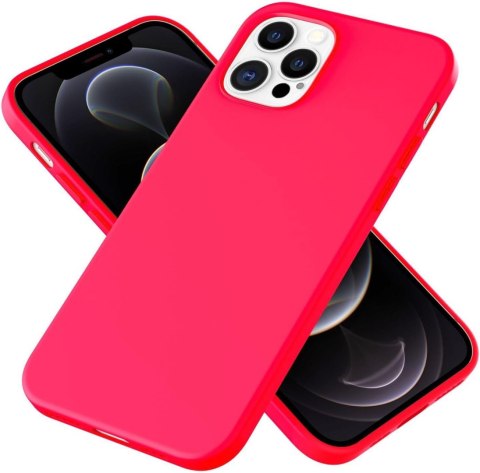 ETUI APPLE IPHONE 12 PRO MAX RÓŻOWE JASKRAWE PLECKI OCHRONNE WYTRZYMAŁE