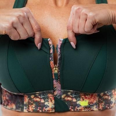 STANIK SPORTOWY SHEFIT CIEMNY ZIELONY MOCNE PODTRZYMANIE REGULOWANY XL STANIK SPORTOWY SHEFIT CIEMNY ZIELONY MOCNE PODTRZYMANIE REGULOWANY XL