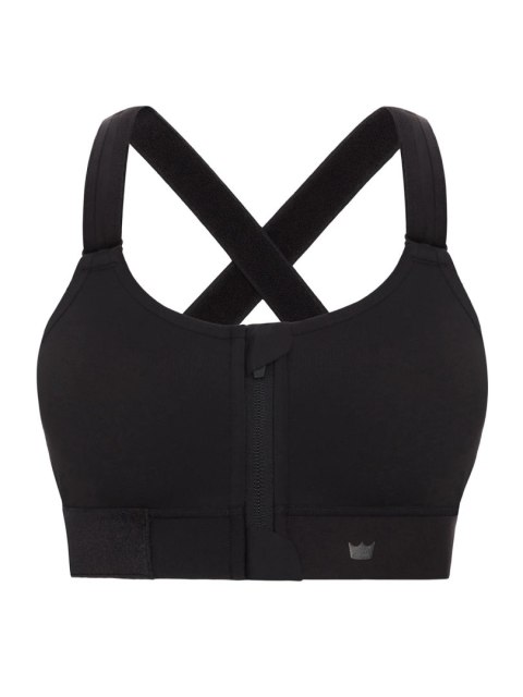 STANIK SPORTOWY SHEFIT CZARNY ŚREDNIE PODTRZYMANIE REGULOWANY 2XL STANIK SPORTOWY SHEFIT CZARNY ŚREDNIE PODTRZYMANIE REGULOWANY 2XL