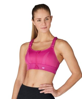 STANIK SPORTOWY SHEFIT INTENSYWNY RÓŻ MOCNE PODTRZYMANIE REGULOWANY 3XL