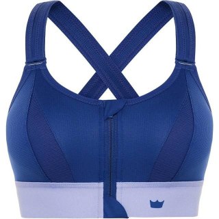 STANIK SPORTOWY SHEFIT NIEBIESKI MOCNE PODTRZYMANIE REGULOWANY XL