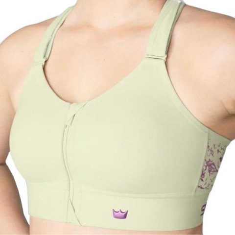 STANIK SPORTOWY SHEFIT ZIELONY ŚREDNIE PODTRZYMANIE REGULOWANY 4XL STANIK SPORTOWY SHEFIT ZIELONY ŚREDNIE PODTRZYMANIE REGULOWANY 4XL