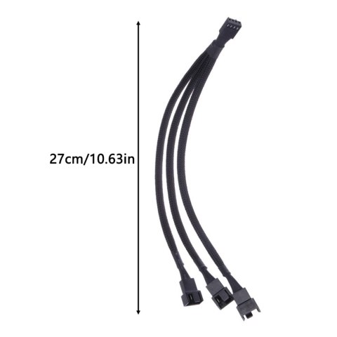 4x KABEL ROZDZIELACZ ROZGAŁĘZIACZ WENTYLATORA PWM 4 PIN 3 PIN PRZEDŁUŻACZ 4x KABEL ROZDZIELACZ ROZGAŁĘZIACZ WENTYLATORA PWM 4 PIN 3 PIN PRZEDŁUŻACZ