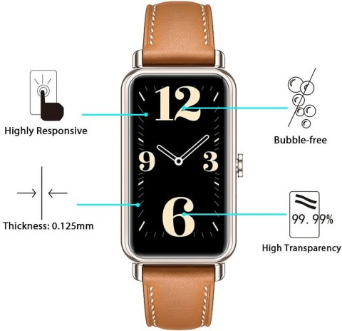 6X FOLIA OCHRONNA NA HUAWEI WATCH FIT MINI WYSOKA OCHRONA WYTRZYMAŁE