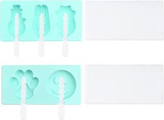 FORMA SILIKONOWA DO LODÓW NA PATYKU CIASTEK CAKE POPS BAŁWAN EMOJI ŁAPA