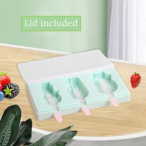 FORMA SILIKONOWA DO LODÓW NA PATYKU CIASTEK CAKE POPS BAŁWAN EMOJI ŁAPA FORMA SILIKONOWA DO LODÓW NA PATYKU CIASTEK CAKE POPS BAŁWAN EMOJI ŁAPA