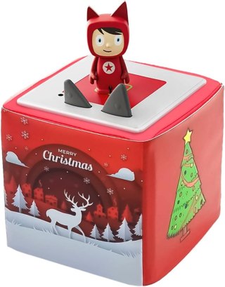 OSŁONA ŚWIĄTECZNA ETUI POKROWIEC TONIEBOX CZERWONE BOŻE NARODZENIE MIKOŁAJ