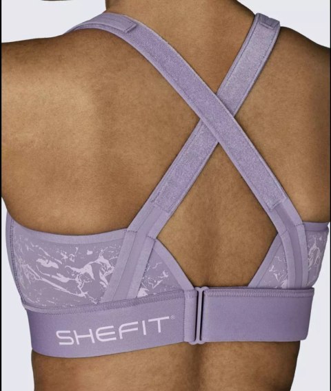 STANIK SPORTOWY SHEFIT FIOLETOWY ŚREDNIE PODTRZYMANIE REGULOWANY 4XL STANIK SPORTOWY SHEFIT FIOLETOWY ŚREDNIE PODTRZYMANIE REGULOWANY 4XL