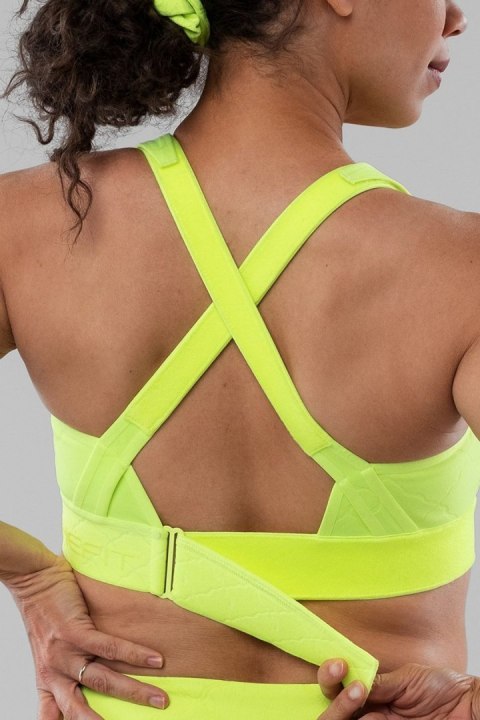 STANIK SPORTOWY SHEFIT NEON ZIELONY ŚREDNIE PODTRZYMANIE REGULOWANY 4XL STANIK SPORTOWY SHEFIT NEON ZIELONY ŚREDNIE PODTRZYMANIE REGULOWANY 4XL