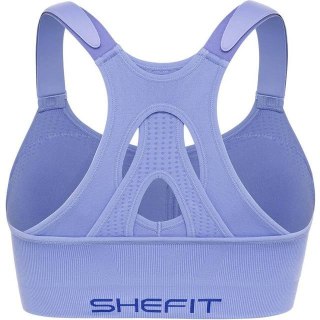 STANIK SPORTOWY SHEFIT NIEBIESKI NISKIE PODTRZYMANIE XL