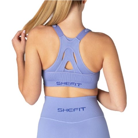 STANIK SPORTOWY SHEFIT NIEBIESKI NISKIE PODTRZYMANIE XL STANIK SPORTOWY SHEFIT NIEBIESKI NISKIE PODTRZYMANIE XL