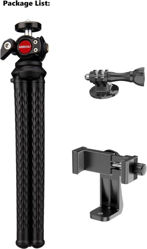 STATYW DO SMARTFONA GOPRO APARATU TRIPOD ELASTYCZNY 3 KOŃCÓWKI 30cm STATYW DO SMARTFONA GOPRO APARATU TRIPOD ELASTYCZNY 3 KOŃCÓWKI 30cm