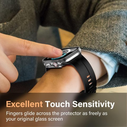 2x ETUI OBUDOWA NA ZEGAREK APPLE WATCH 4/5/6/SE 44mm GRANATOWA I BEZBARWNA 2x ETUI OBUDOWA NA ZEGAREK APPLE WATCH 4/5/6/SE 44mm GRANATOWA I BEZBARWNA