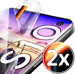 2X FOLIA OCHRONNA SAMSUNG GALAXY S10 WYSOKA OCHRONA