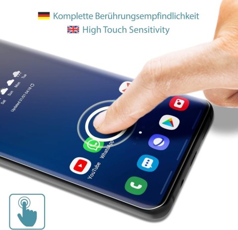 2X FOLIA OCHRONNA SAMSUNG GALAXY S10 WYSOKA OCHRONA