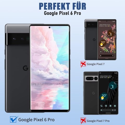 2X SZKŁO HARTOWANE 9H DO GOOGLE PIXEL 6 PRO SOLIDNE WYTRZYMAŁE ZAOKRĄGLONE 2X SZKŁO HARTOWANE 9H DO GOOGLE PIXEL 6 PRO SOLIDNE WYTRZYMAŁE ZAOKRĄGLONE