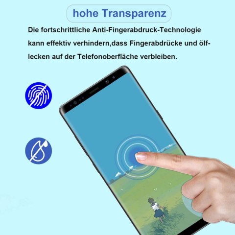 2x SZKŁO HARTOWANE DO SAMSUNG GALAXY NOTE 8 SOLIDNA OSŁONA EKRANU SM-N950F 2x SZKŁO HARTOWANE DO SAMSUNG GALAXY NOTE 8 SOLIDNA OSŁONA EKRANU SM-N950F