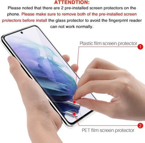 2x SZKŁO HARTOWANE SAMSUNG GALAXY S21+ 2x SZKŁO NA APARAT ŁATWY MONTAŻ 2x SZKŁO HARTOWANE SAMSUNG GALAXY S21+ 2x SZKŁO NA APARAT ŁATWY MONTAŻ