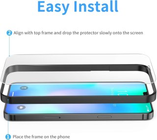 3X SZKŁO HARTOWANE APPLE IPHONE 12 PRO MAX WYSOKA OCHRONA ŁATWY MONTAŻ