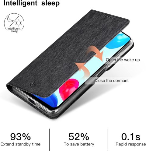 ETUI DO XIAOMI REDMI NOTE 11 PRO 4G ZAMYKANE Z KLAPKĄ CZARNE WYTRZYMAŁE ETUI DO XIAOMI REDMI NOTE 11 PRO 4G ZAMYKANE Z KLAPKĄ CZARNE WYTRZYMAŁE