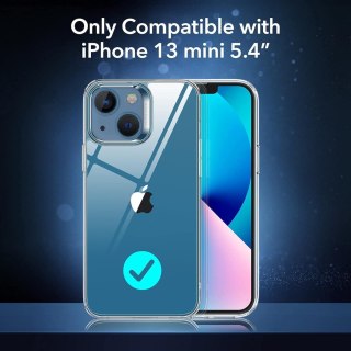 ETUI ESR SILIKONOWE BEZBARWNE APPLE IPHONE 13 MINI +2x SZKŁO HARTOWANE