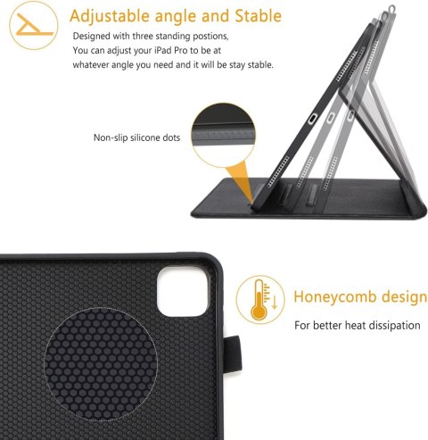 ETUI NA TABLET SAMSUNG GALAXY TAB A7 10.4" CZARNY Z EKOSKÓRY + SASZETKA ETUI NA TABLET SAMSUNG GALAXY TAB A7 10.4" CZARNY Z EKOSKÓRY + SASZETKA