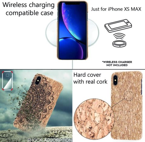 ETUI OCHRONNE APLLE IPHONE XS MAX BRĄZOWE KORKOWY WZÓR WYTRZYMAŁE ETUI OCHRONNE APLLE IPHONE XS MAX BRĄZOWE KORKOWY WZÓR WYTRZYMAŁE