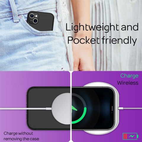 ETUI OCHRONNE APPLE IPHONE 13 CZARNE PÓŁTRANSPARENTNE WYTRZYMAŁE ETUI OCHRONNE APPLE IPHONE 13 CZARNE PÓŁTRANSPARENTNE WYTRZYMAŁE