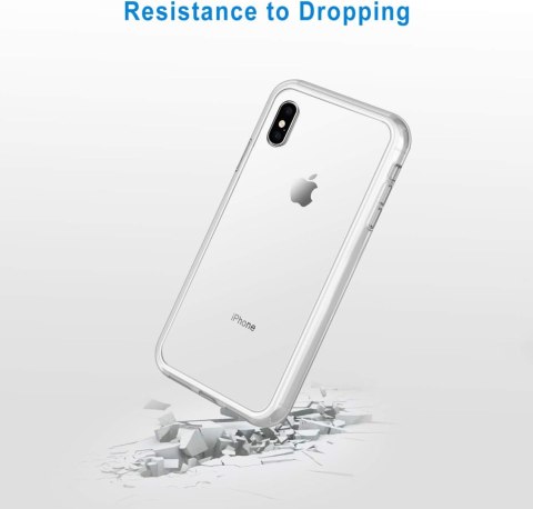 ETUI OCHRONNE APPLE IPHONE XS MAX PRZEZROCZYSTE TRANSPARENTNE WYTRZYMAŁE