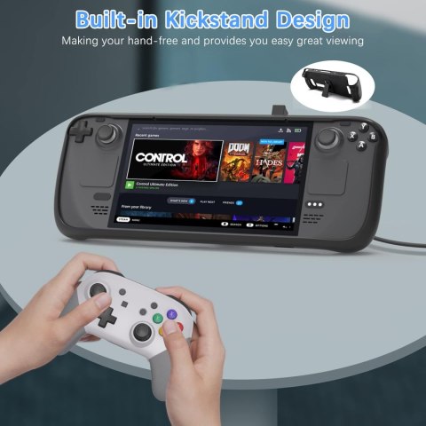 ETUI OCHRONNE DO KOSOLI VALVE STEAM DECK 2021 CZARNE SOLIDNE WYTRZYMAŁE