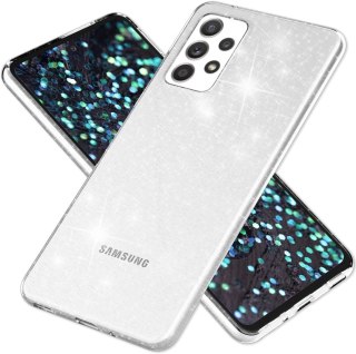 ETUI OCHRONNE SAMSUNG GALAXY A53 PRZEZROCZYSTE BŁYSZCZĄCE DROBINKI