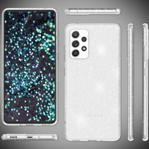 ETUI OCHRONNE SAMSUNG GALAXY A53 PRZEZROCZYSTE BŁYSZCZĄCE DROBINKI