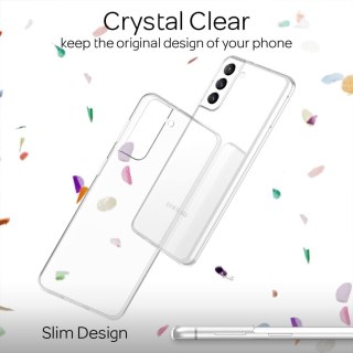 ETUI OCHRONNE SAMSUNG GALAXY S21 FE PRZEZROCZYSTE BEZBARWNE WYTRZYMAŁE