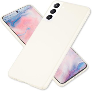 ETUI OCHRONNE SAMSUNG GALAXY S22+ KREMOWE JASNE PLASTIKOWE WYTRZYMAŁE