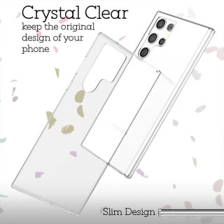 ETUI OCHRONNE SAMSUNG GALAXY S22 ULTRA PRZEZROCZYSTE TRANSPARENTNE SOLIDNE