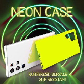 ETUI OCHRONNE SAMSUNG GALAXY S22 ULTRA ŻÓŁTE NEONOWE WYTRZYMAŁE