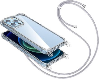 ETUI POKROWIEC DO APPLE IPHONE 12 MINI SILIKONOWE SOLIDNE PLECKI +SMYCZ
